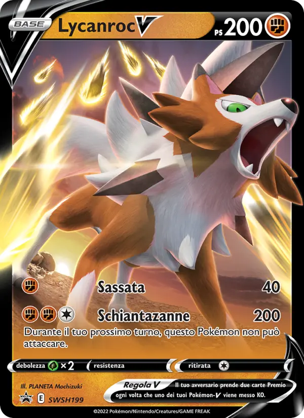 Lycanroc V card image