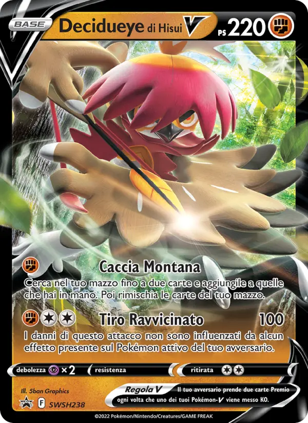Decidueye di Hisui V card image
