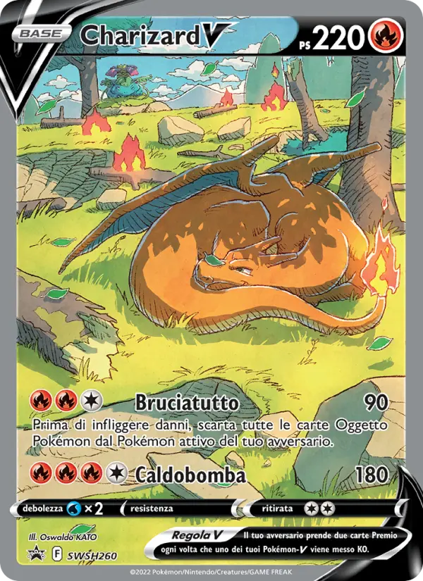 Charizard V card image