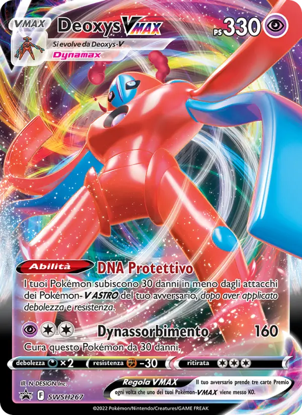 Deoxys VMAX card image