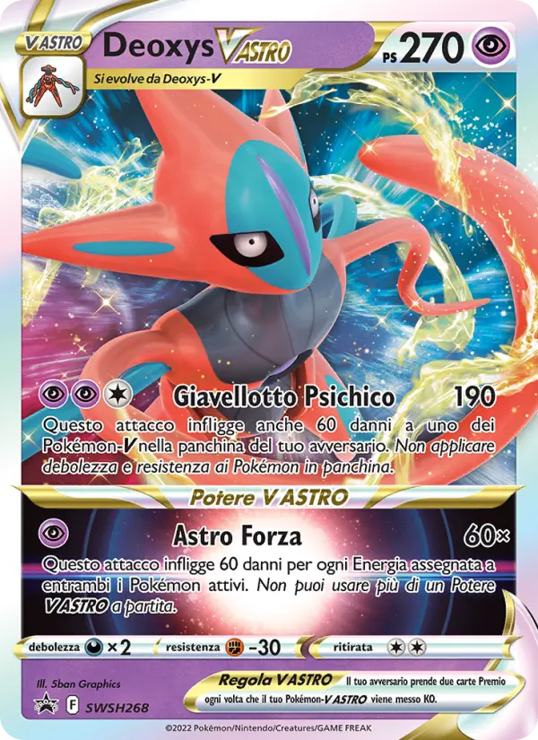 Deoxys V ASTRO card image