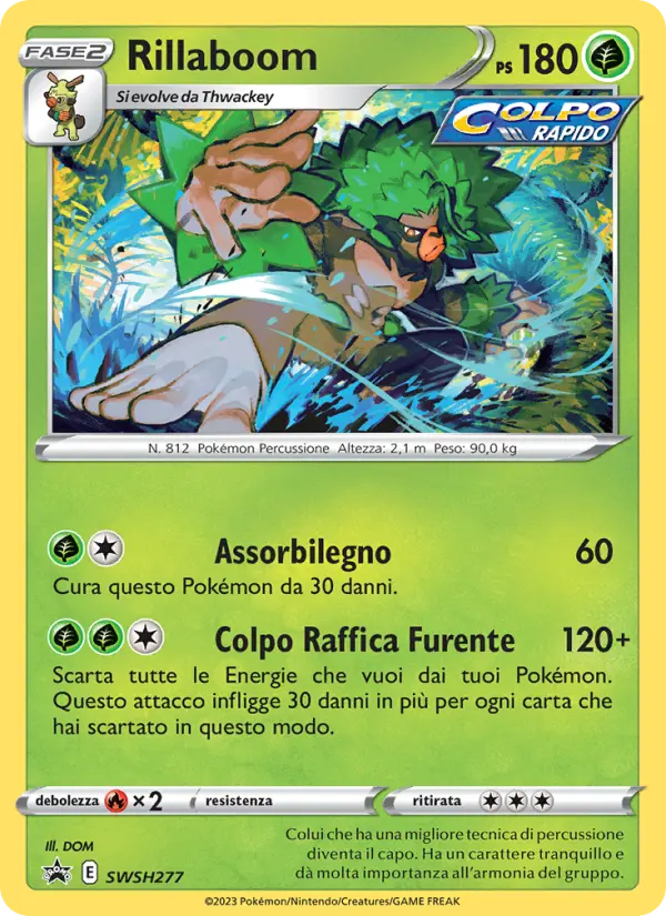 Rillaboom card image