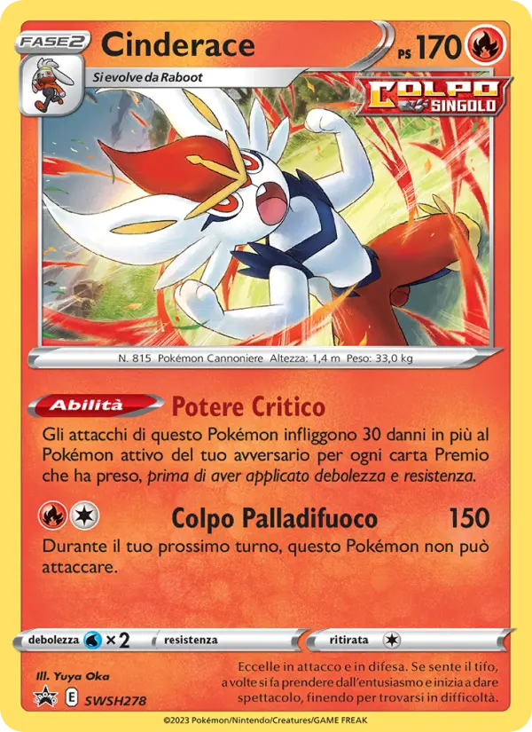 Cinderace card image