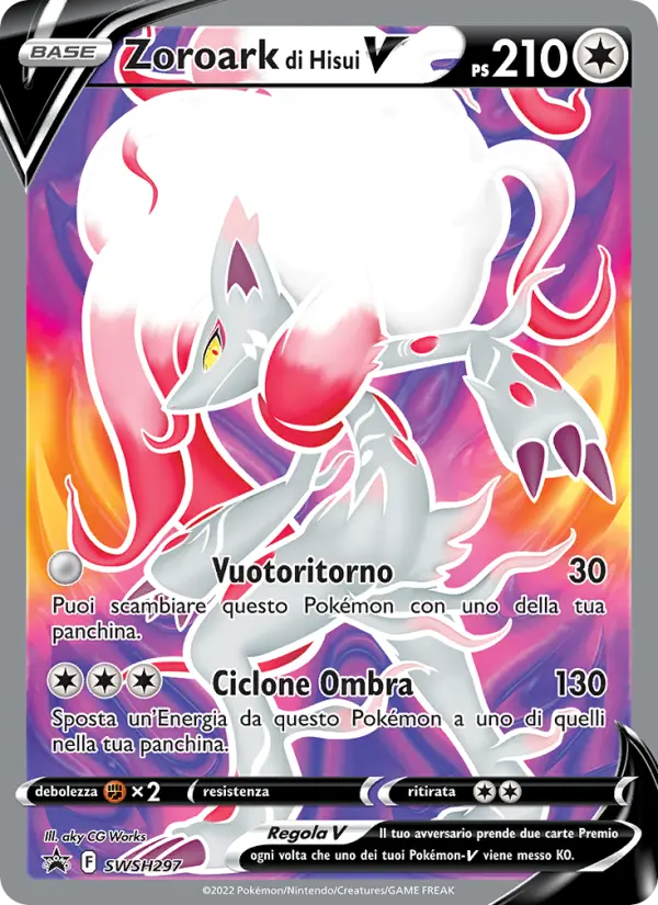 Zoroark di Hisui V card image