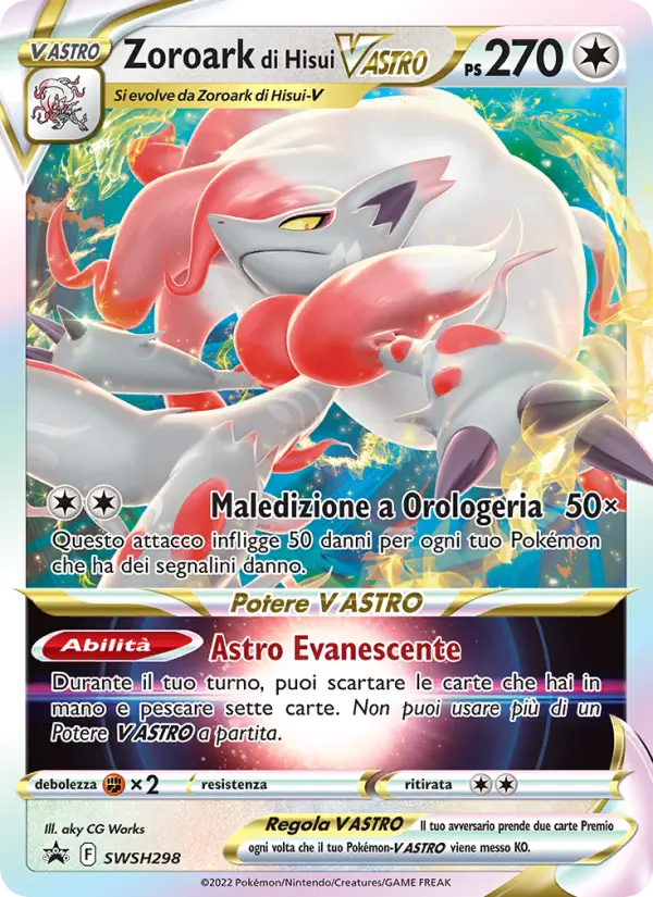 Zoroark di Hisui V ASTRO card image
