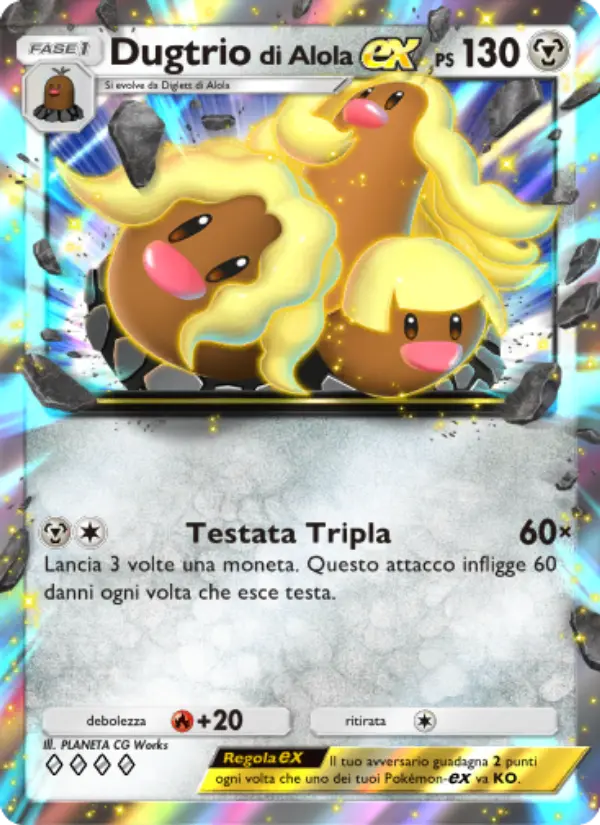Alolan Dugtrio ex