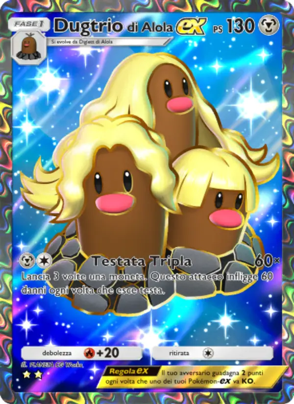 Alolan Dugtrio ex