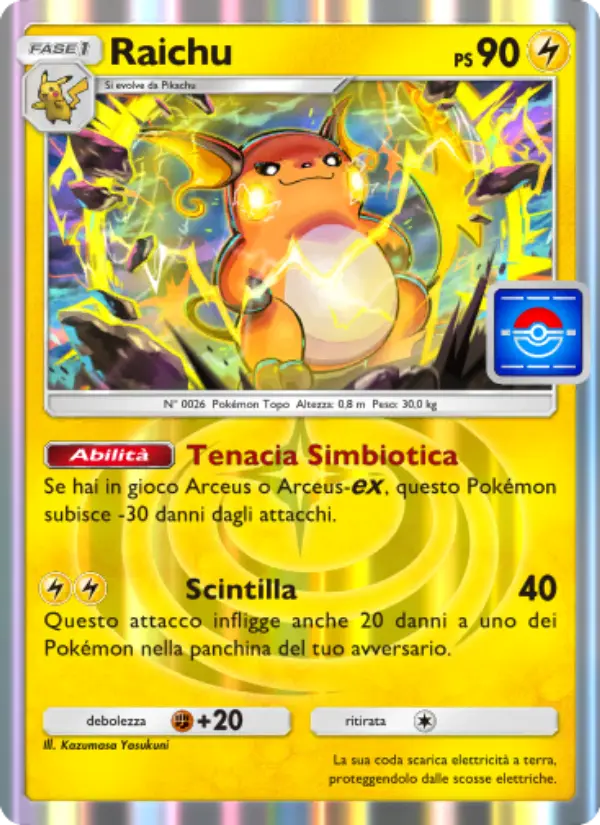 Raichu card image