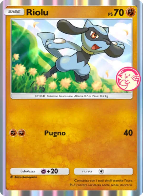 Riolu card image