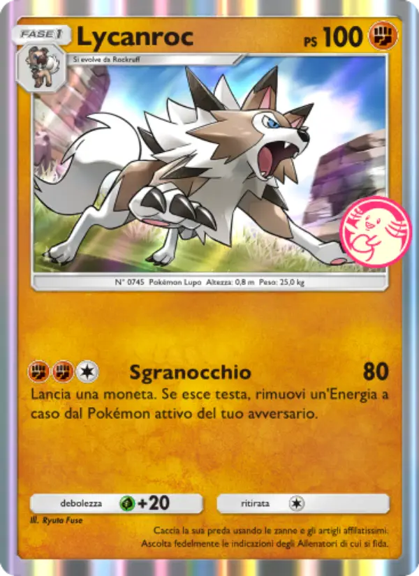 Lycanroc card image