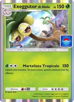 Exeggutor di Alola