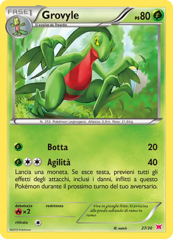 Grovyle card image