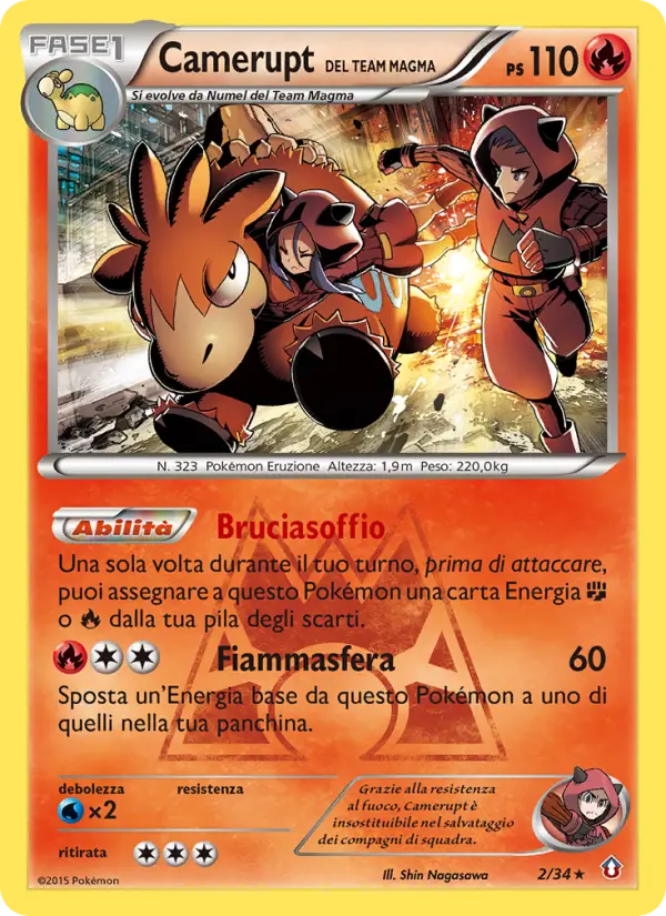 Team Magma's Camerupt (Italian)