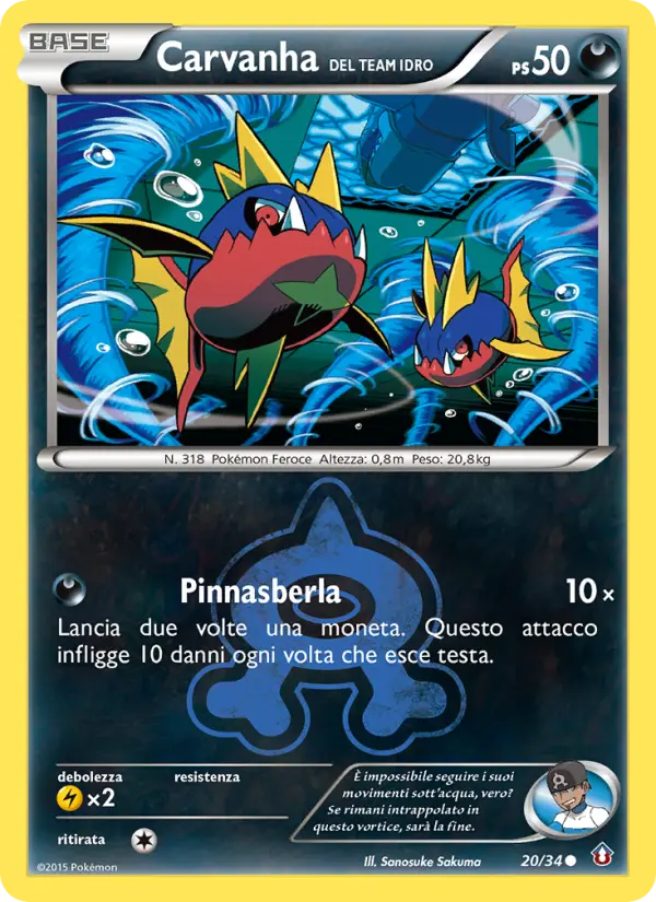 Team Aqua's Carvanha