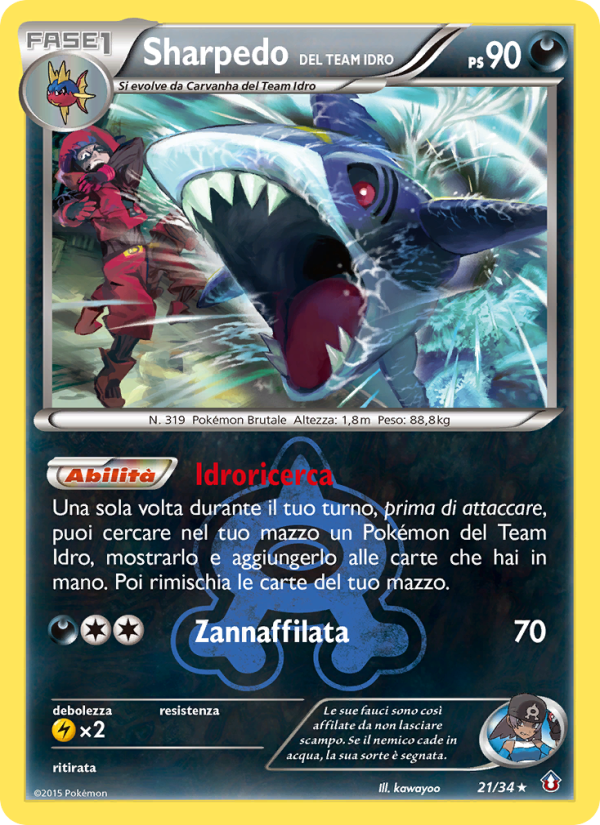 Team Aqua's Sharpedo