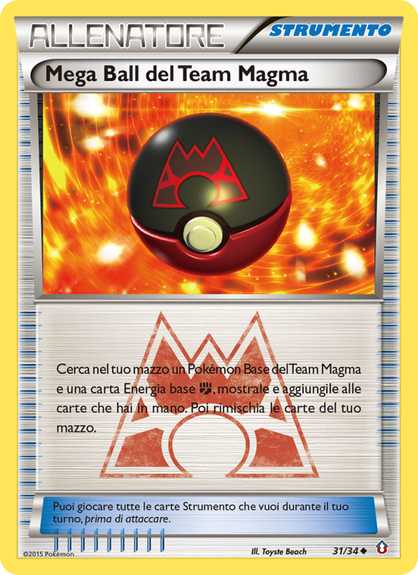 Team Magma's Great Ball