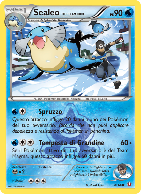Team Aqua's Sealeo