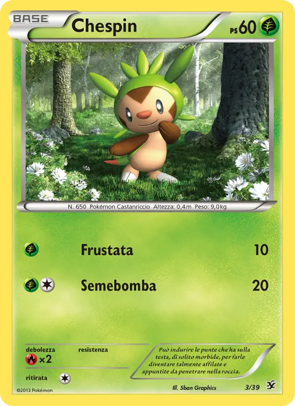 Chespin card image