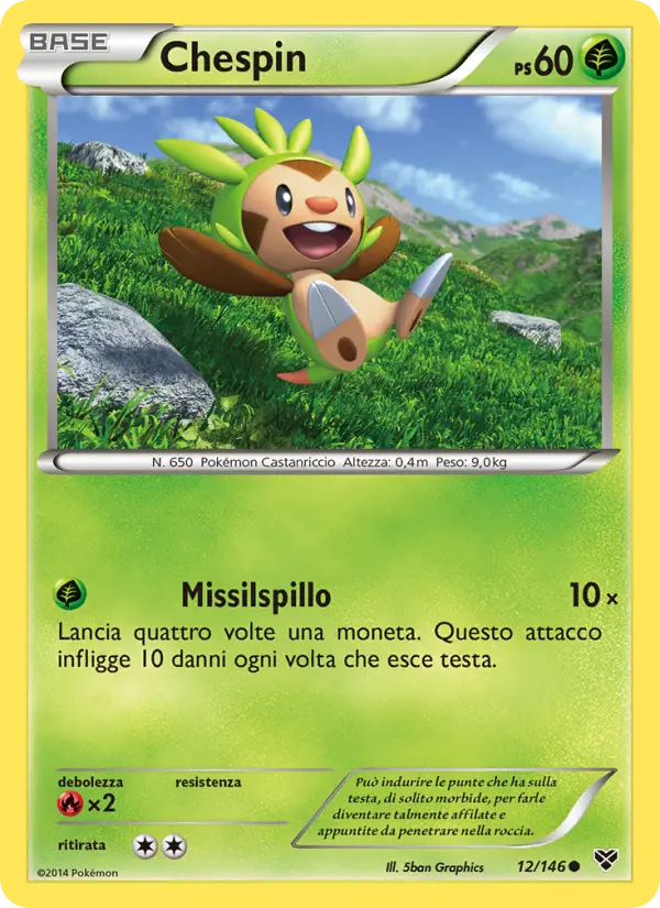 Chespin card image