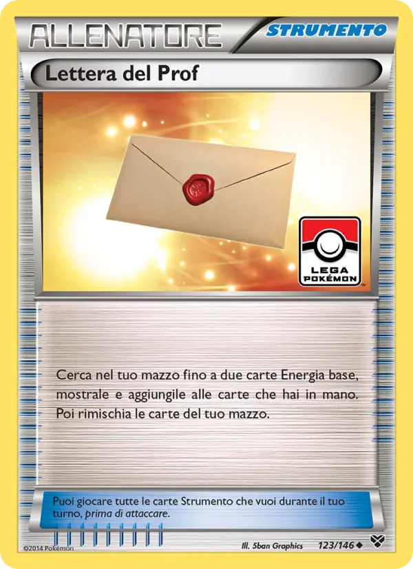 Lettera del Prof card image