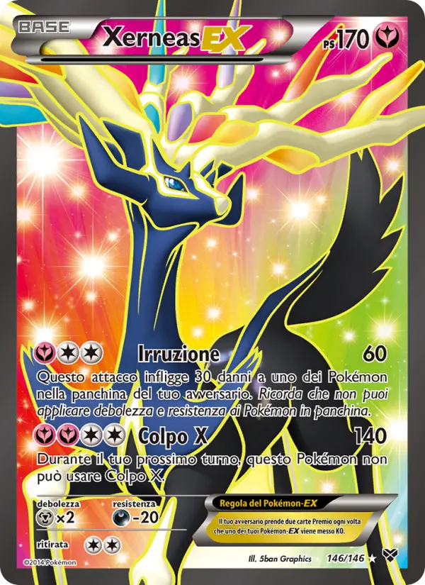 Xerneas EX card image
