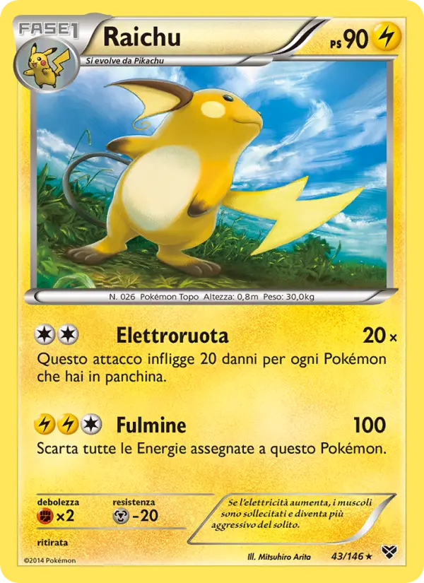 Raichu card image