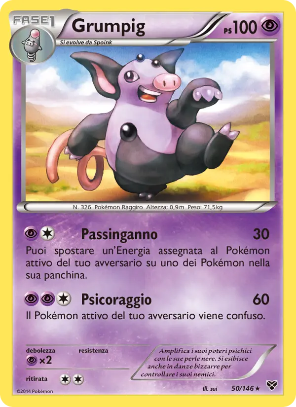 Grumpig card image