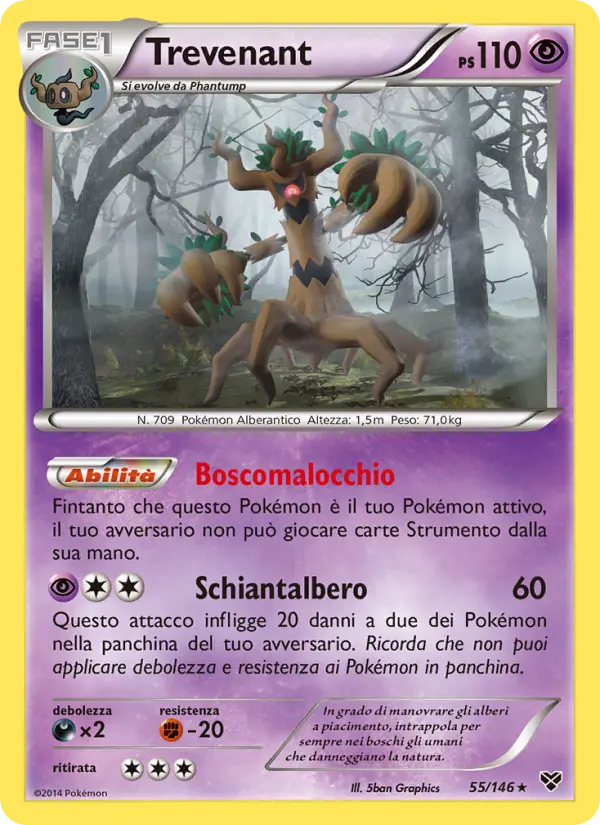 Trevenant card image