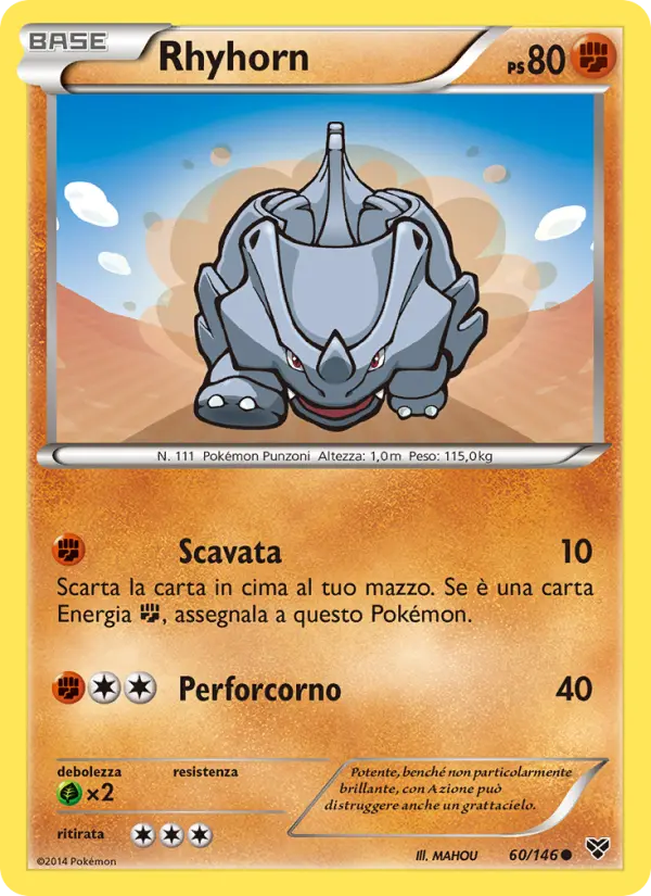 Rhyhorn card image