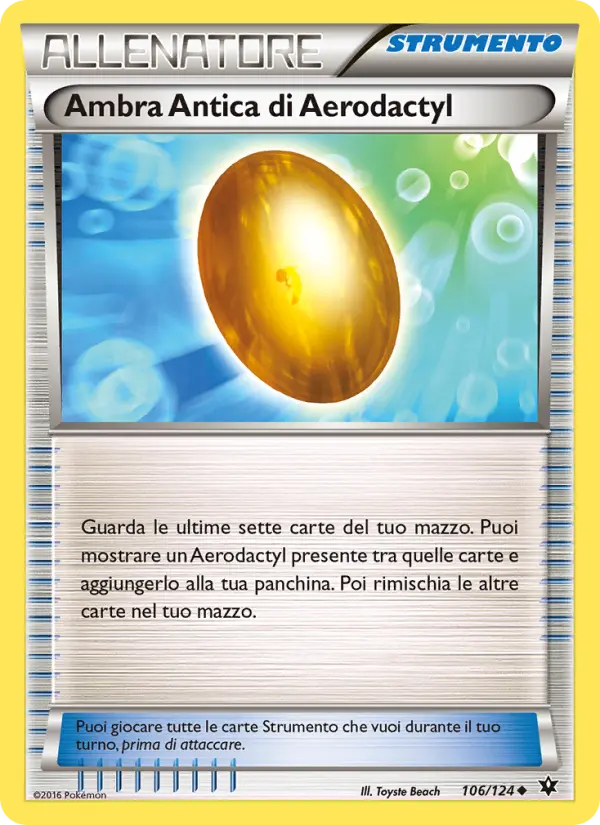 Ambra Antica di Aerodactyl card image