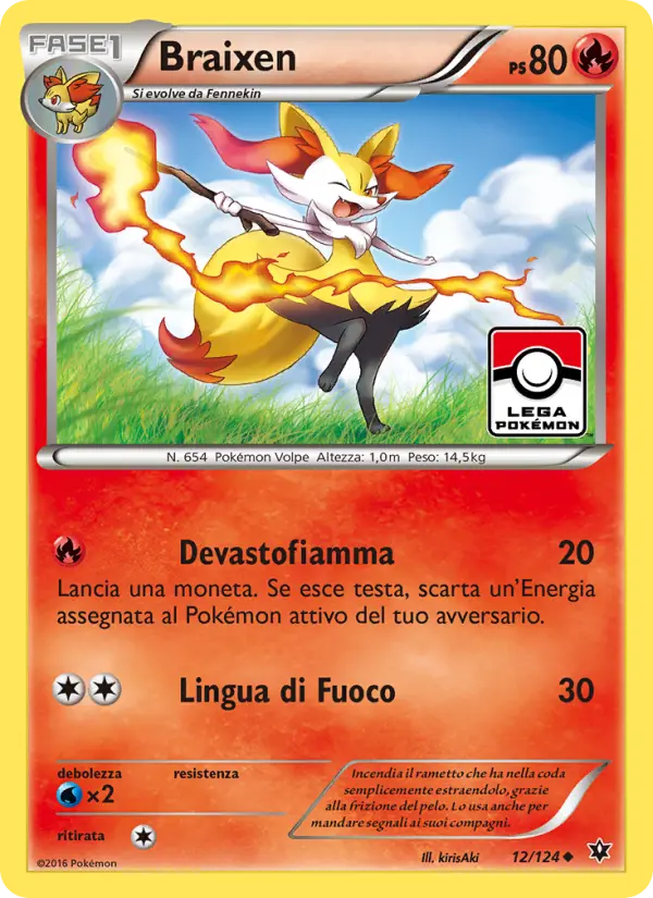 Braixen card image