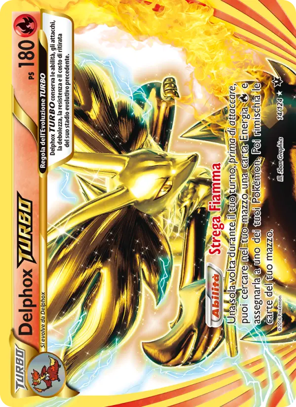 Delphox TURBO card image