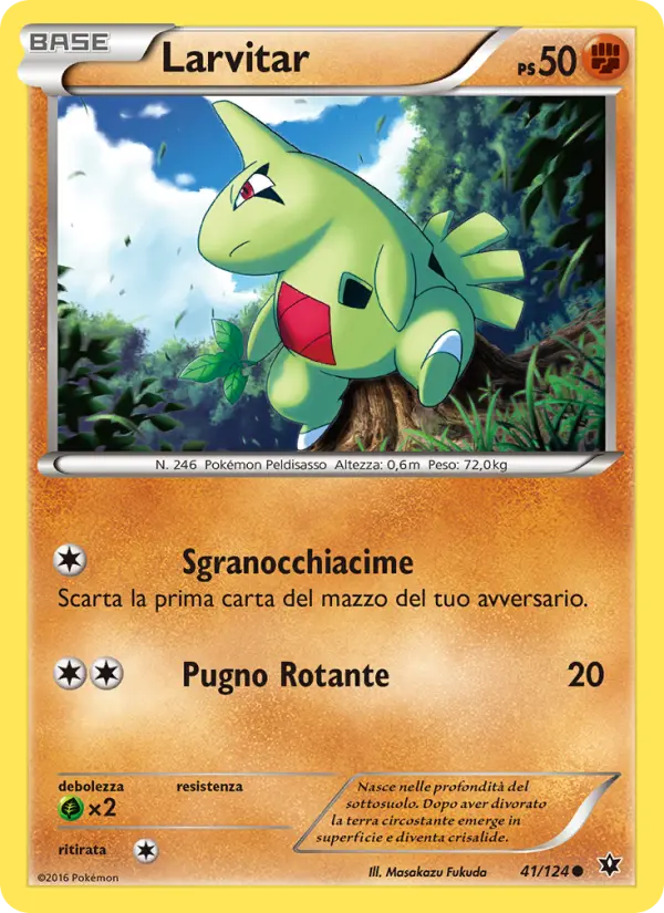 Larvitar card image