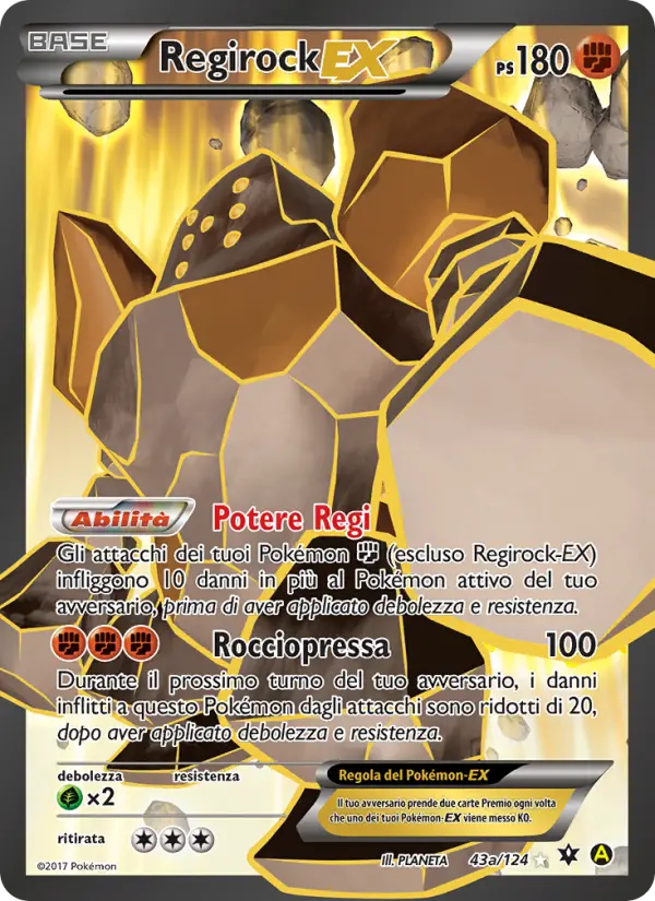 Regirock EX card image