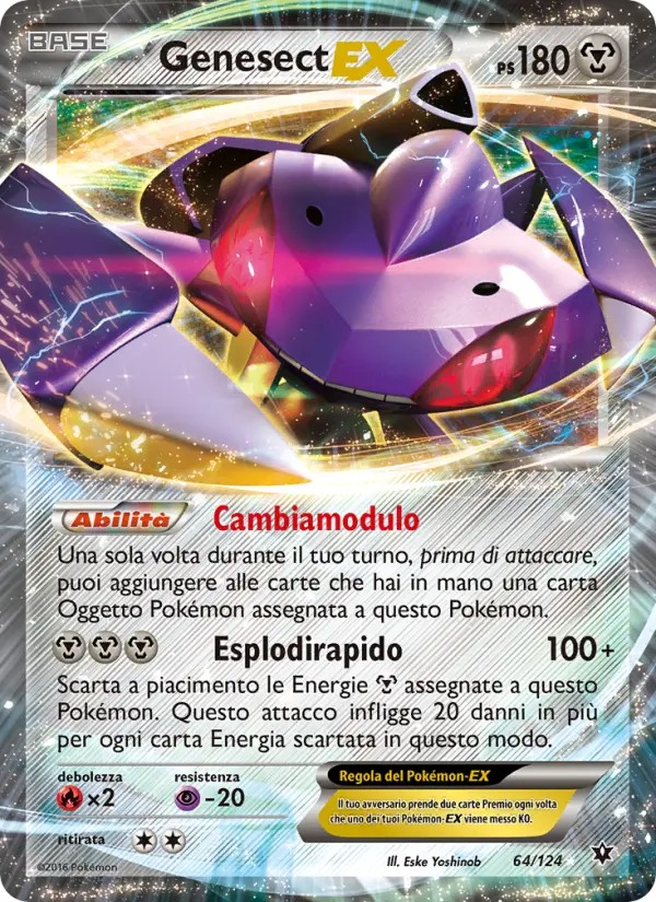 Genesect EX card image