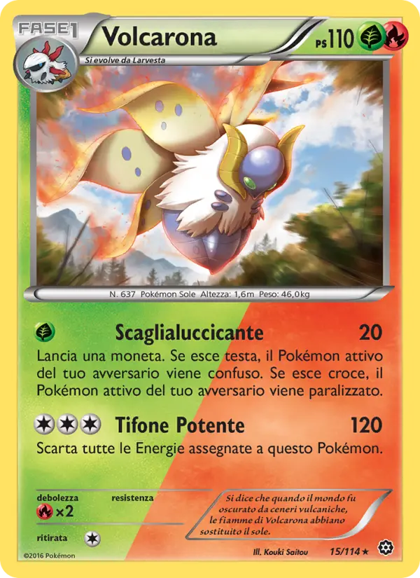 Volcarona card image
