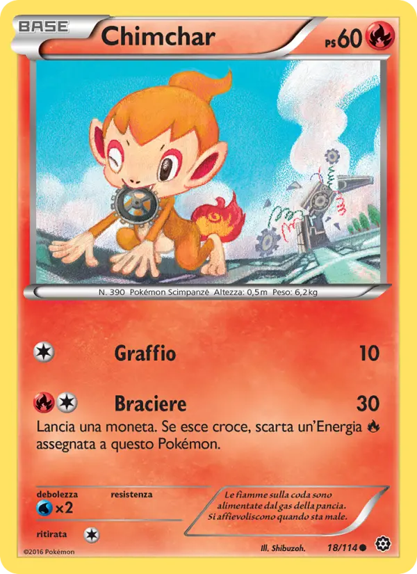 Chimchar card image