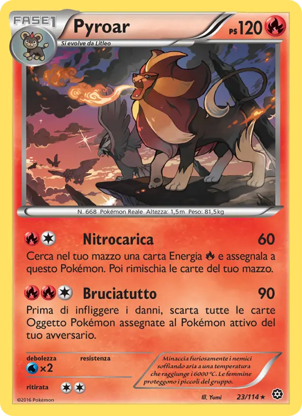 Pyroar card image