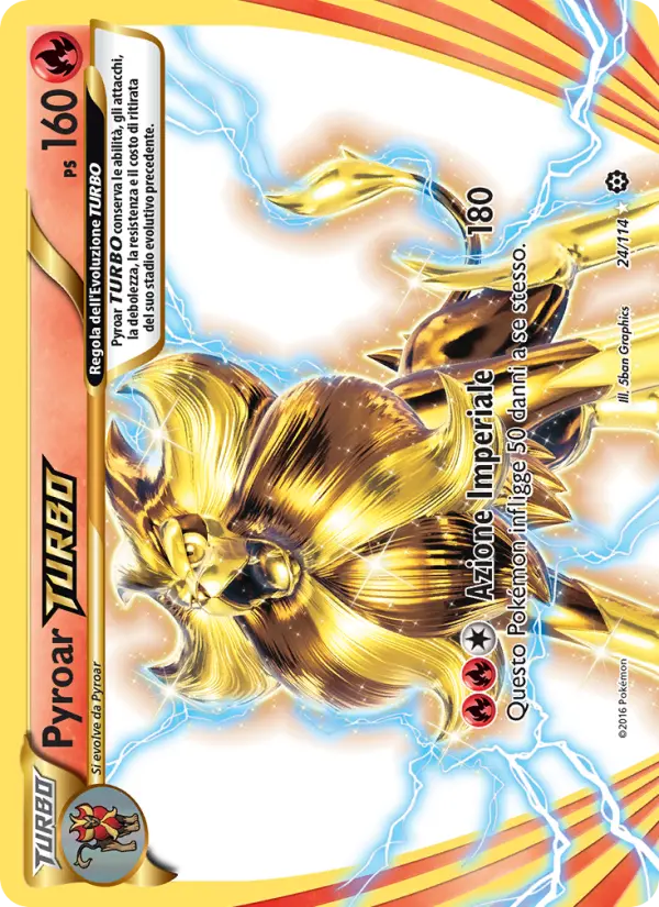 Pyroar TURBO card image