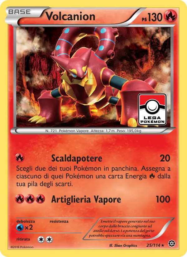 Volcanion card image