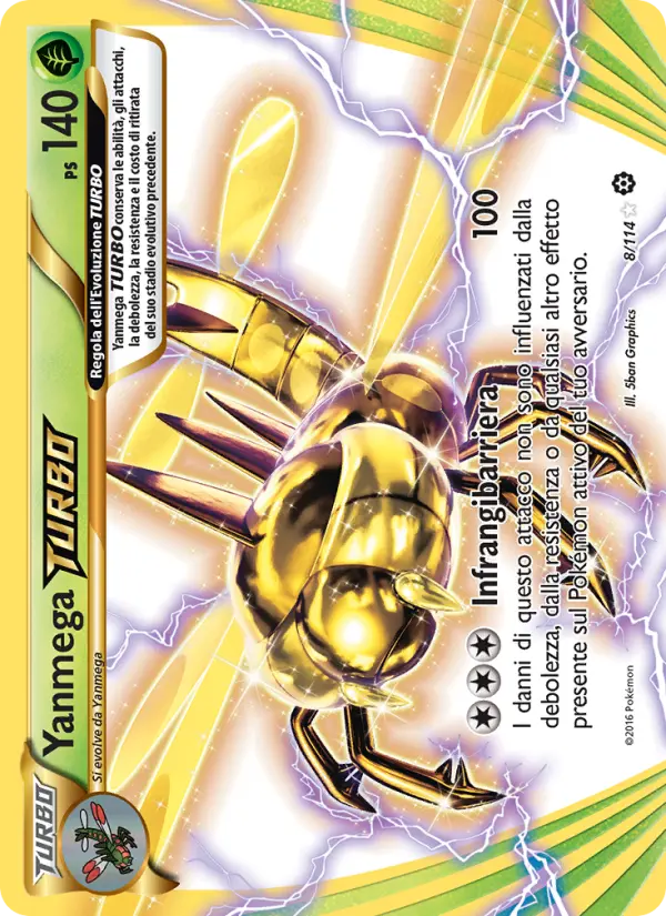 Yanmega TURBO card image
