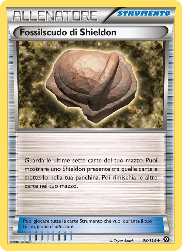 Fossilscudo di Shieldon card image