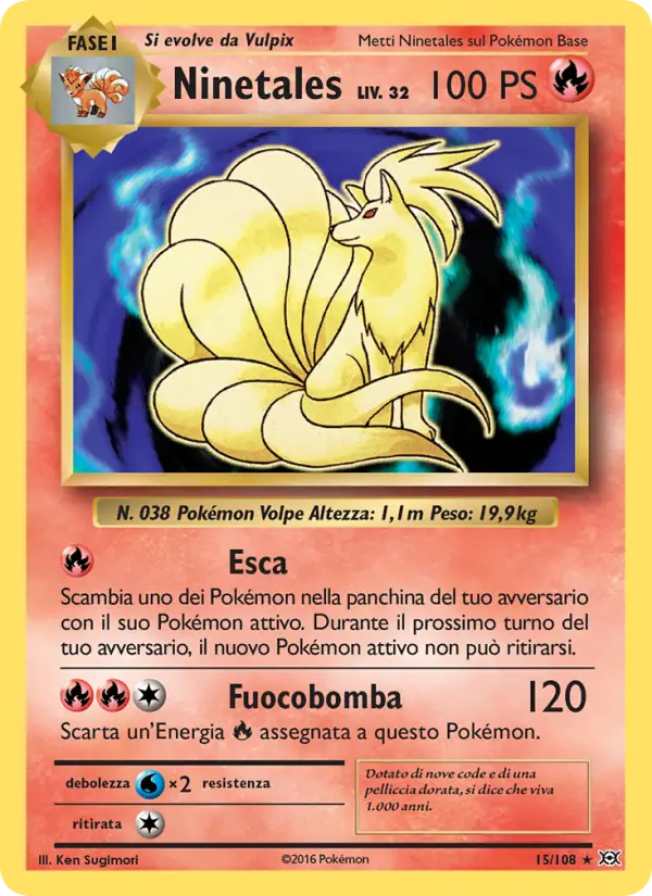 Ninetales card image