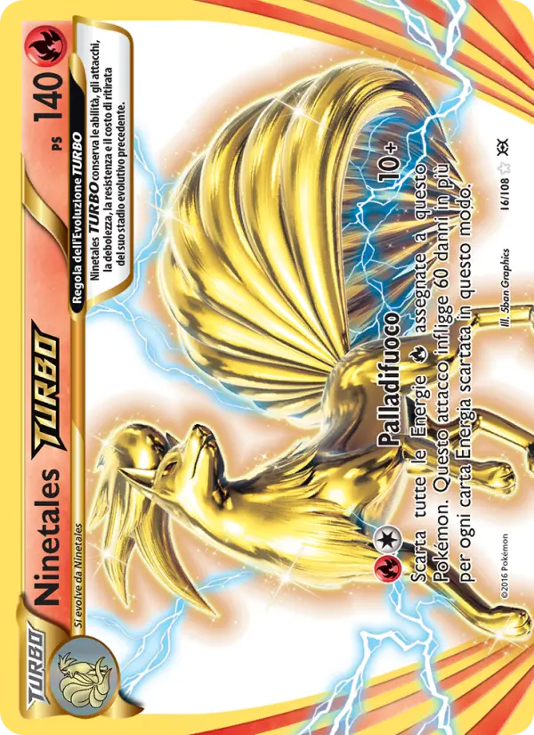Ninetales TURBO card image