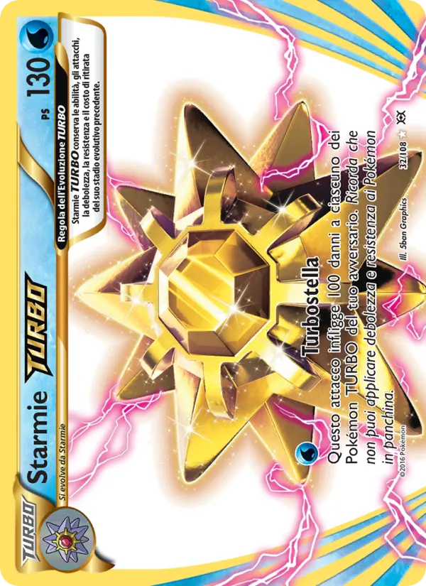 Starmie TURBO card image