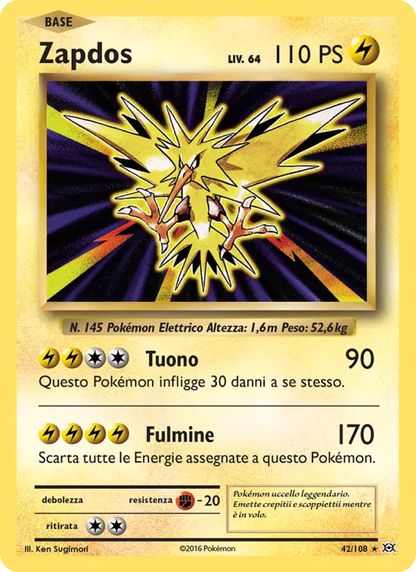 Zapdos card image