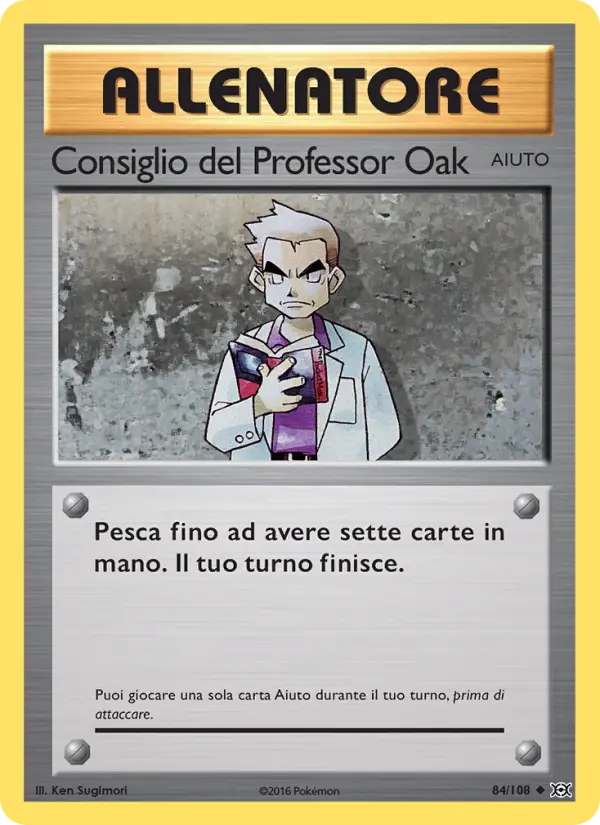 Consiglio del Professor Oak card image