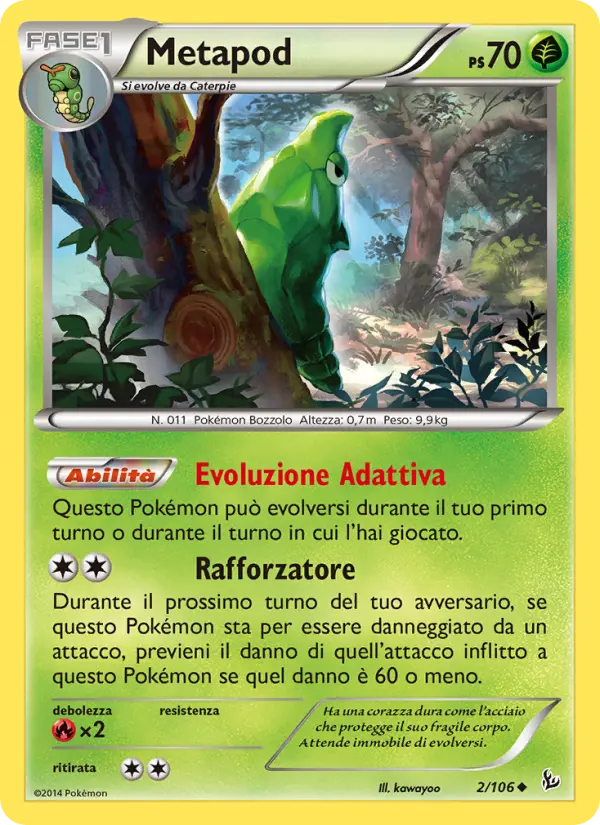 Metapod card image