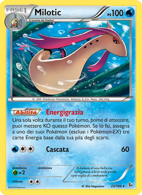 Milotic card image
