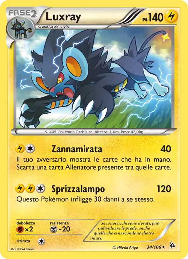 Luxray card image